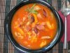 Как приготовить острый томатный суп? 