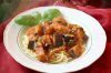 Как приготовить спагетти с баклажанным соусом? 