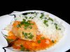 Как приготовить филе окуня с рисом и соусом из болгарского перца?