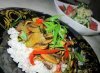 Как приготовить кабачки с грибами и рисом? 