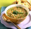 Как приготовить постный суп с фасолью и орехами