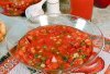 Как приготовить томатно-огуречный суп? 