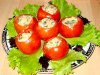 Как приготовить помидоры, фаршированные овощами? 