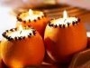 Как сделать оригинальную свечу из апельсина? 
