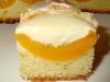 Как испечь персиковый пирог со сливочным кремом?
