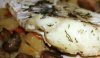 Как приготовить треску в рукаве, с добавлением картошки и грибов-шампиньонов?