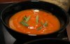 Как готовится холодный суп из помидор? 