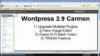 Каковы особенности новой версии программы WordPress 2.9 “Carmen”?