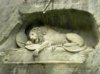 В честь чего в Люцерне поставлен памятник «Умирающий лев»?