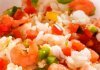 Как приготовить рис с креветками и овощами?