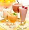 Какие есть рецепты молочного коктейля с фруктами?