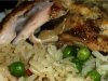 Как приготовить курицу по-купечески с рисом и зеленым горошком?