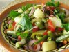 Как приготовить картофельный салат с фасолью?